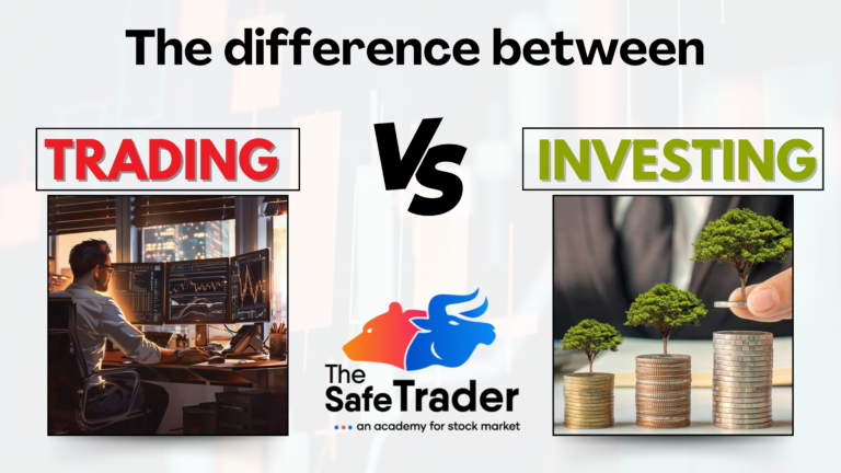 The Difference Between Trading and Investing: A Guide for Beginners